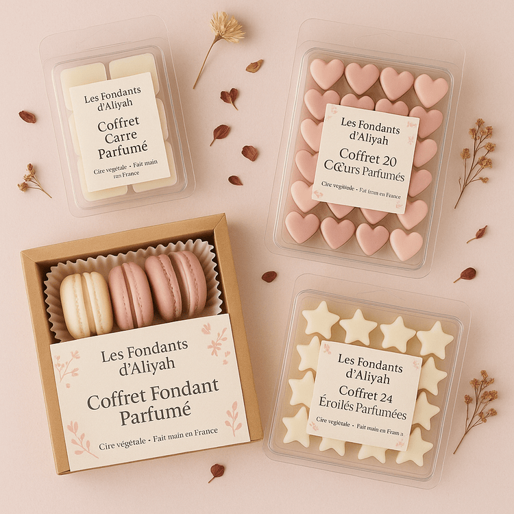 Coffrets cadeaux parfumés - Les Fondants d'Aliyah