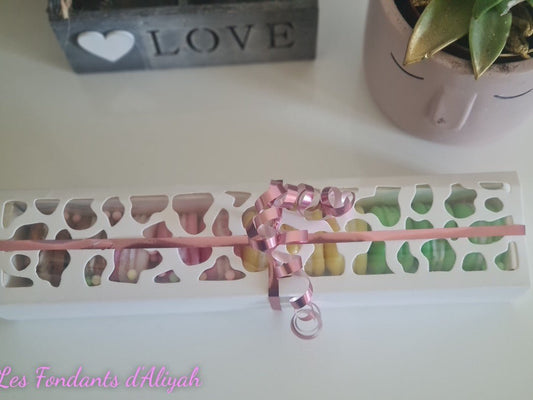 Coffret de Fondant parfumé - Macaron gourmand - Cire végétale artisanale - Les Fondants d'Aliyah - Fondants parfumés