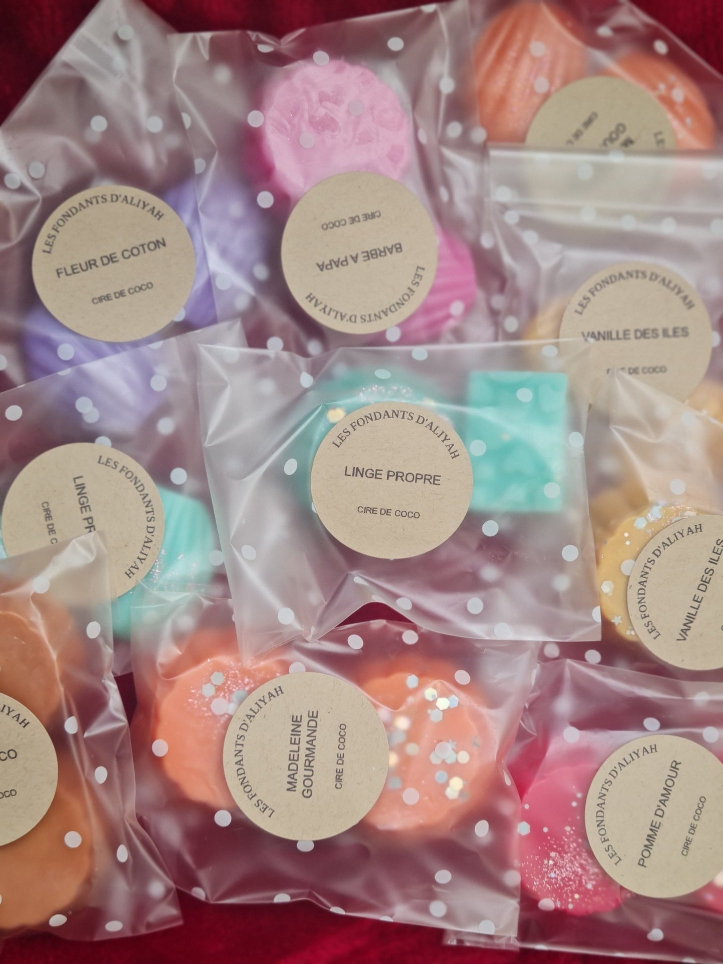 Fondant parfumé Vétiver Senteur boisée élégante cire végétale artisanale - Les Fondants d'Aliyah - Fondants parfumés