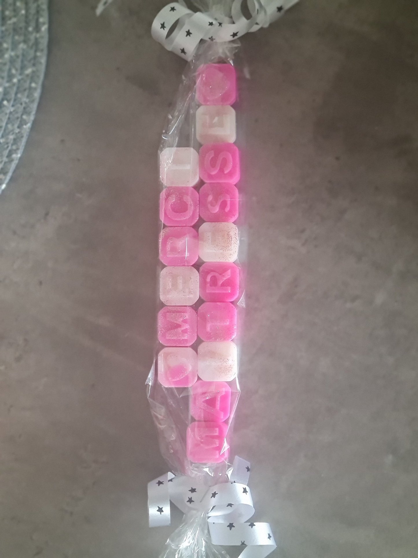 🌸 Fondants Parfumés Personnalisés avec Message – Cire Végétale Artisanale - Les Fondants d'Aliyah - Fondant parfumé