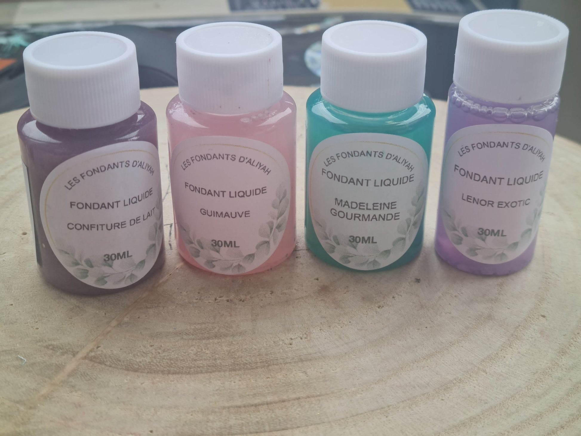 Fondant parfumé Confiture de lait - Cire végétale artisanale et douceur sucrée - Les Fondants d'Aliyah - Fondant parfumé