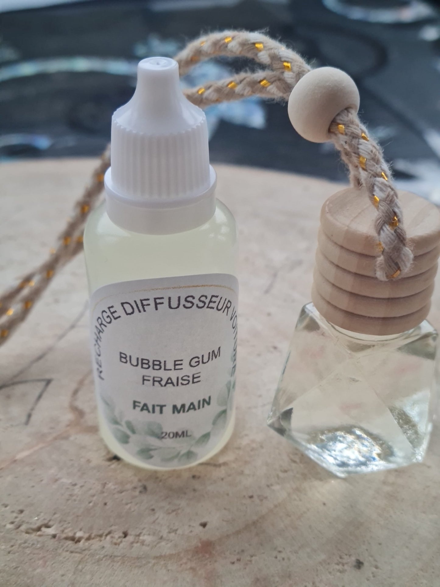 Recharge pour Diffuseur Voiture – Les Fondants d’Aliyah - Les Fondants d'Aliyah -