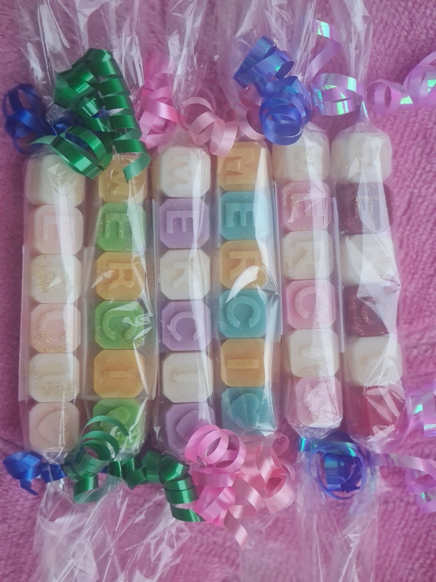 🌸 Fondants Parfumés Personnalisés avec Message – Cire Végétale Artisanale - Les Fondants d'Aliyah - Fondant parfumé