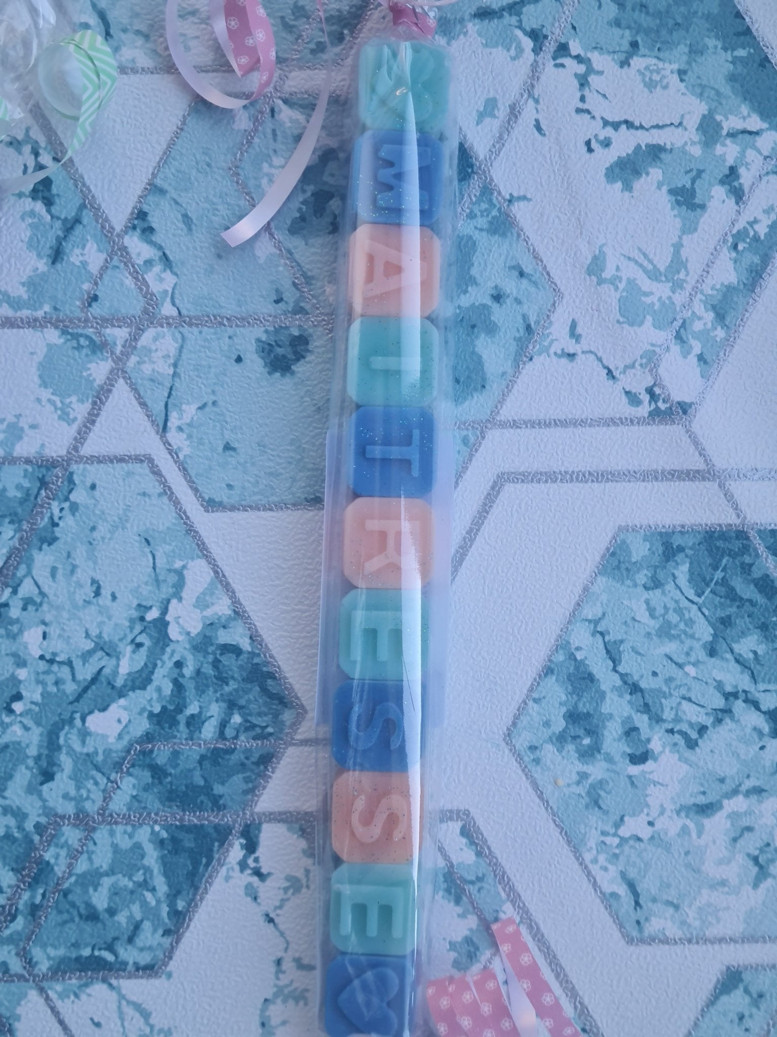 🌸 Fondants Parfumés Personnalisés avec Message – Cire Végétale Artisanale - Les Fondants d'Aliyah - Fondant parfumé