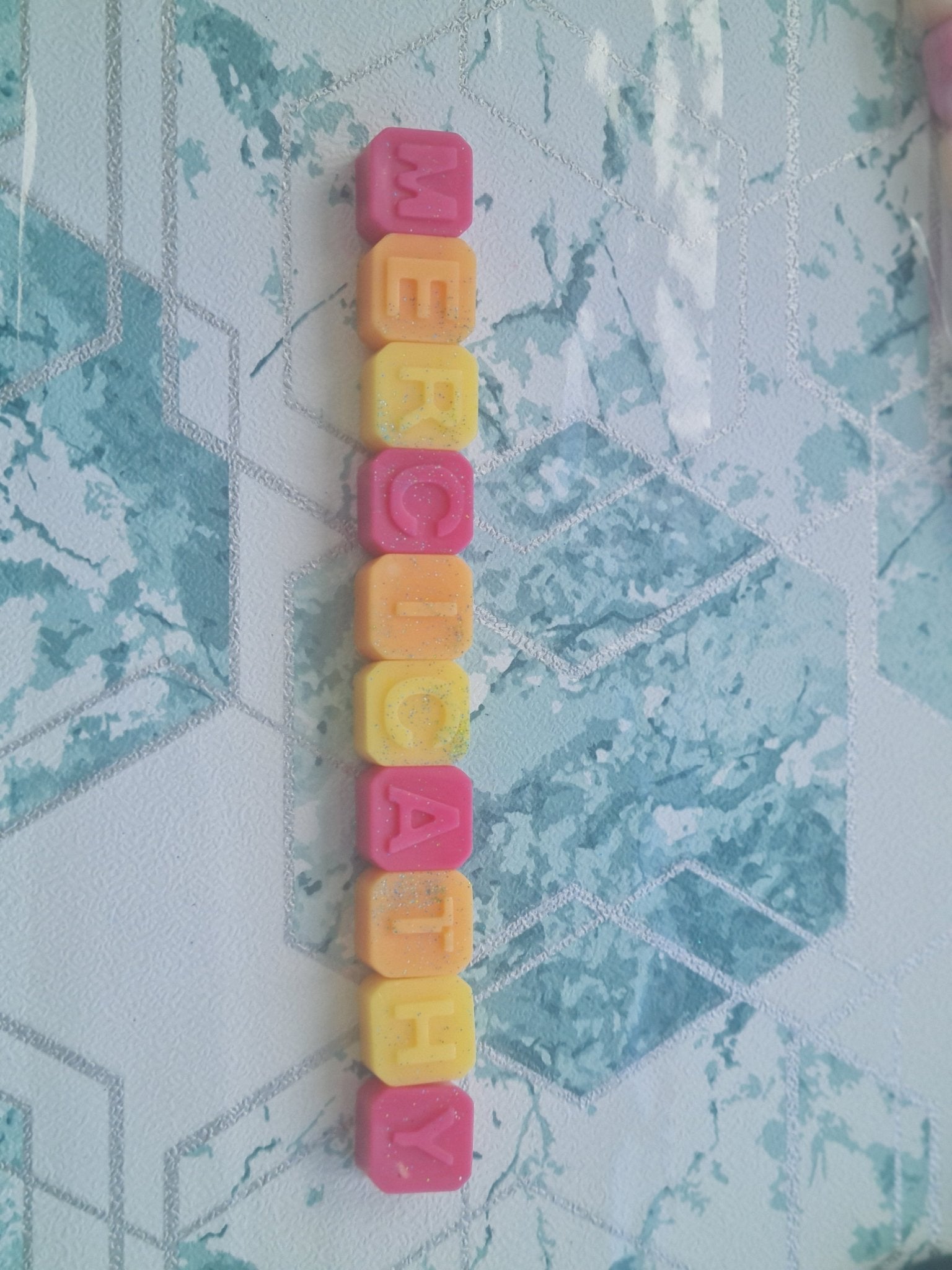 🌸 Fondants Parfumés Personnalisés avec Message – Cire Végétale Artisanale - Les Fondants d'Aliyah - Fondant parfumé