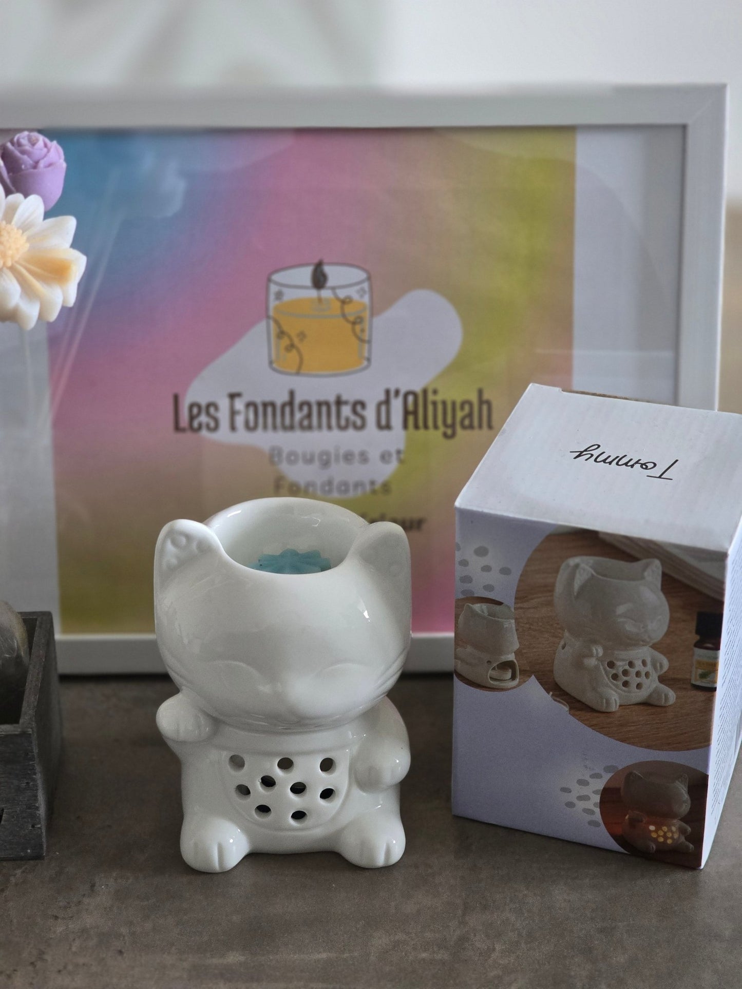 Brûle parfum Tommy - Les Fondants d'Aliyah -