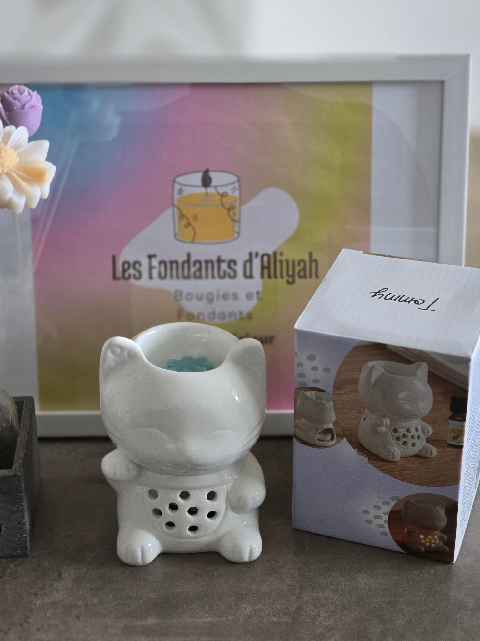 Brûle parfum Tommy - Les Fondants d'Aliyah -