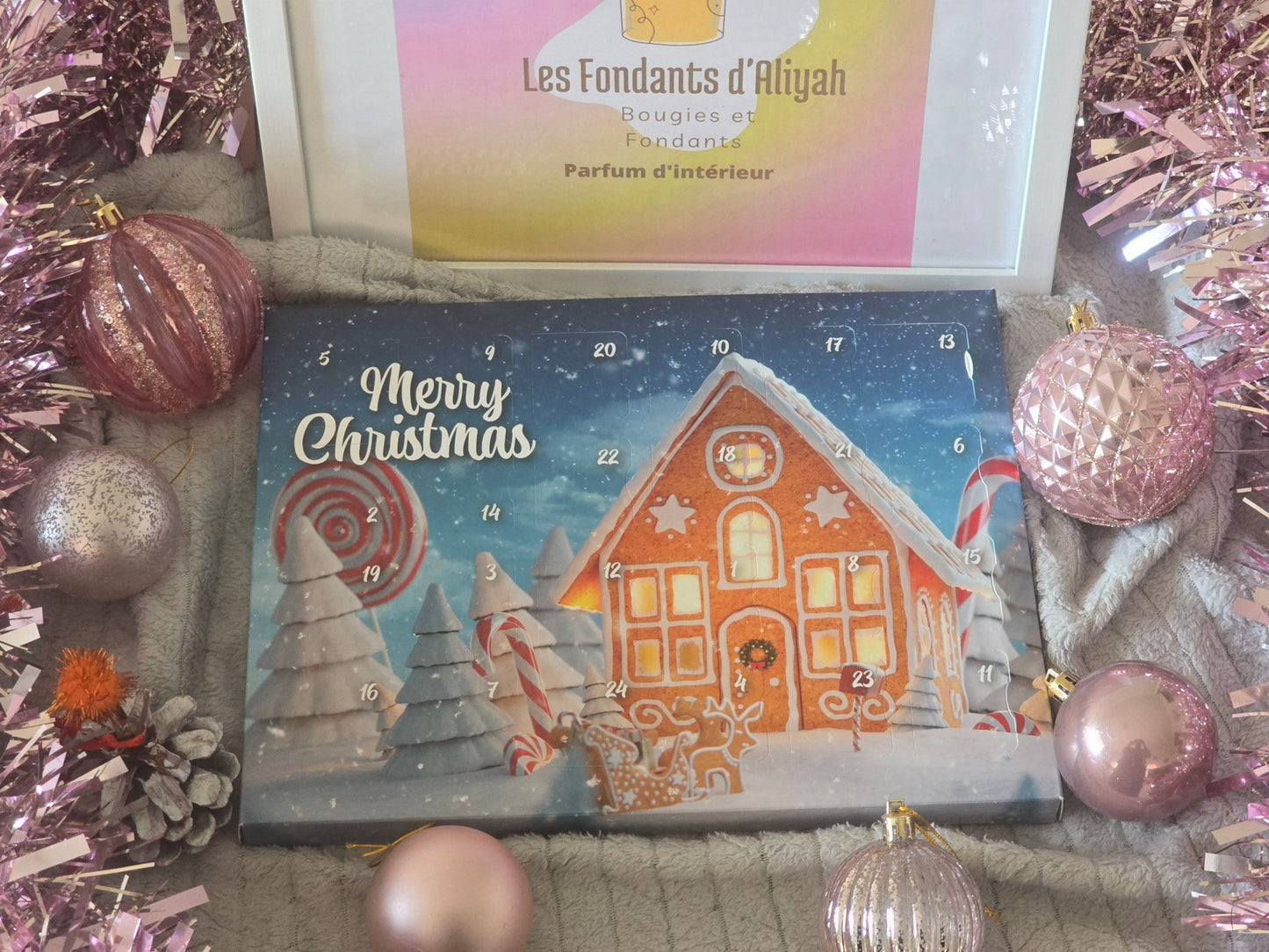 Calendrier de l’Avent parfumé – Fondants de Noël faits main | Les Fondants d’Aliyah - Les Fondants d'Aliyah - Fondants parfumés
