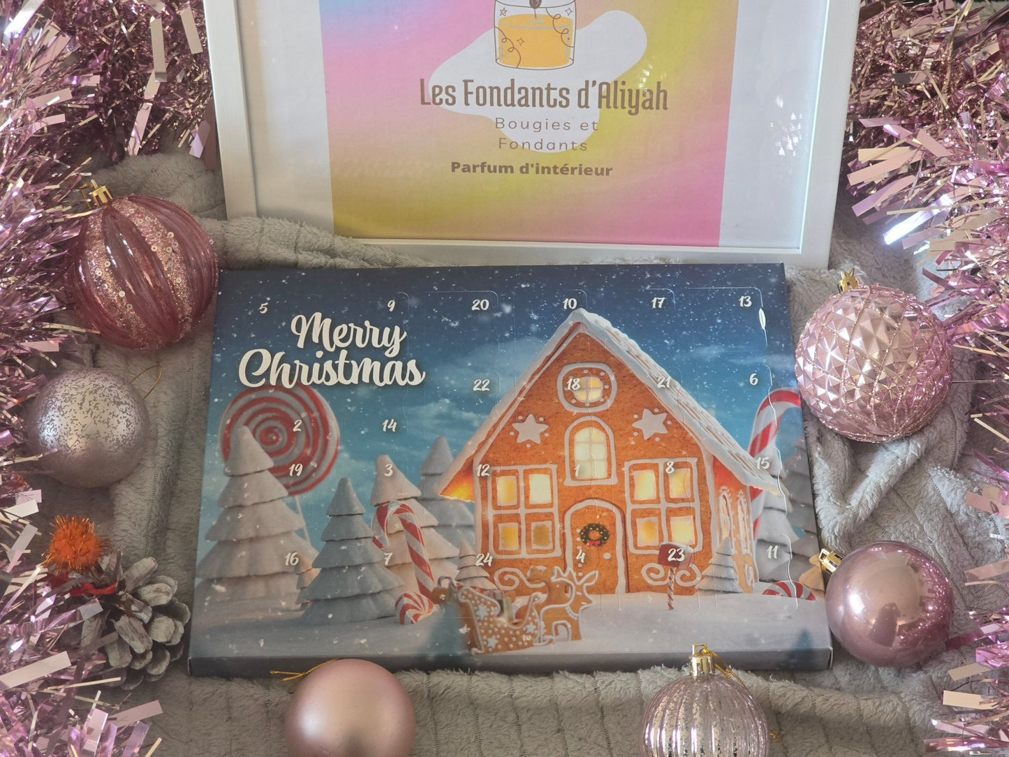 Calendrier de l’Avent parfumé – Fondants de Noël faits main | Les Fondants d’Aliyah - Les Fondants d'Aliyah - Fondants parfumés