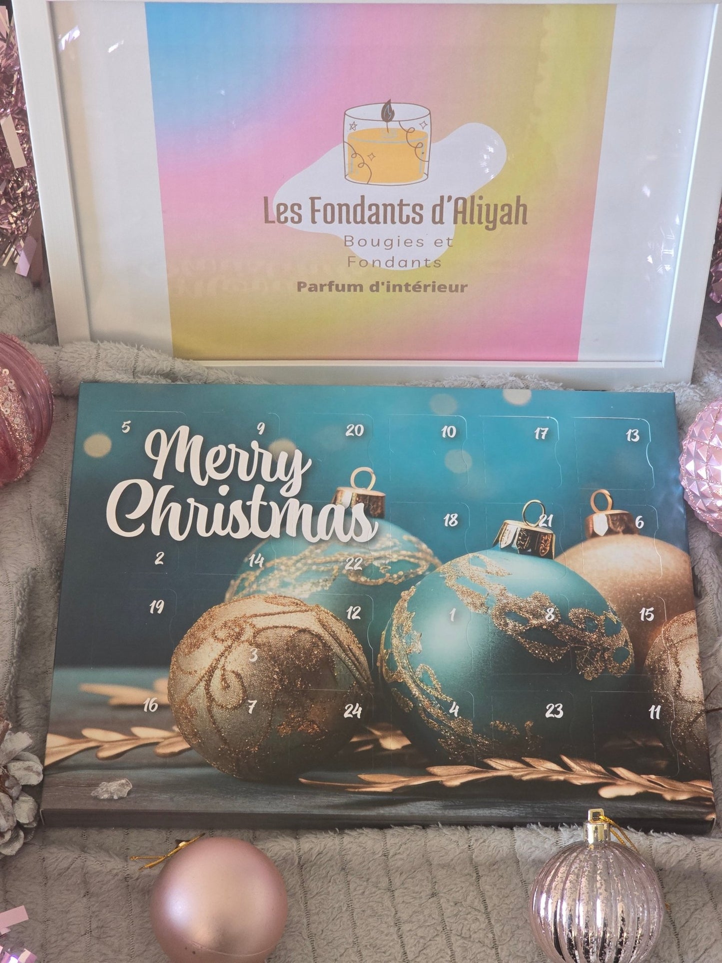 Calendrier de l’Avent parfumé – Fondants de Noël faits main | Les Fondants d’Aliyah - Les Fondants d'Aliyah - Fondants parfumés