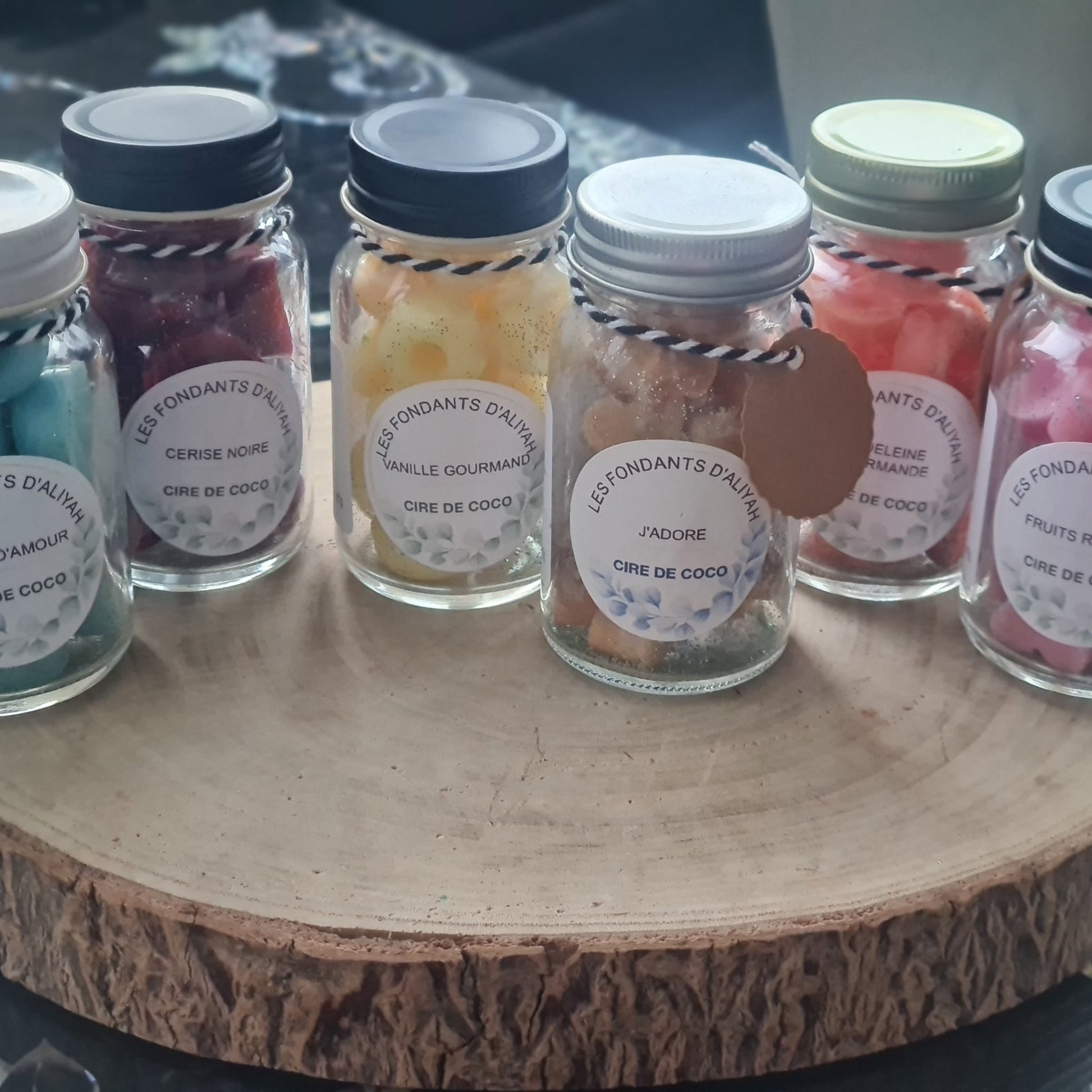 Fondant parfumé Baies givrées - Cire végétale artisanale et fraîcheur fruitée - Les Fondants d'Aliyah - Fondant parfumé