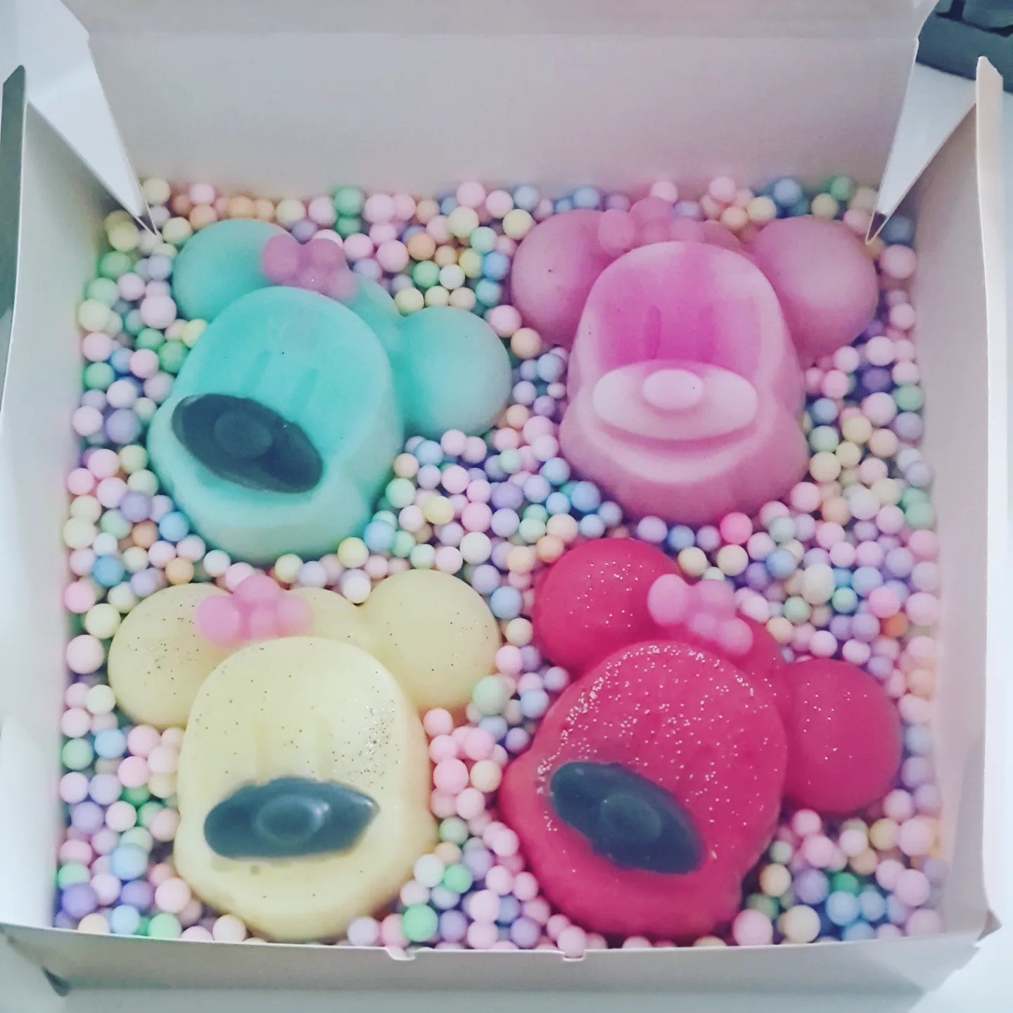 Coffret Minie fondants parfumés - Cire végétale artisanale - Les Fondants d'Aliyah - Fondant parfumé