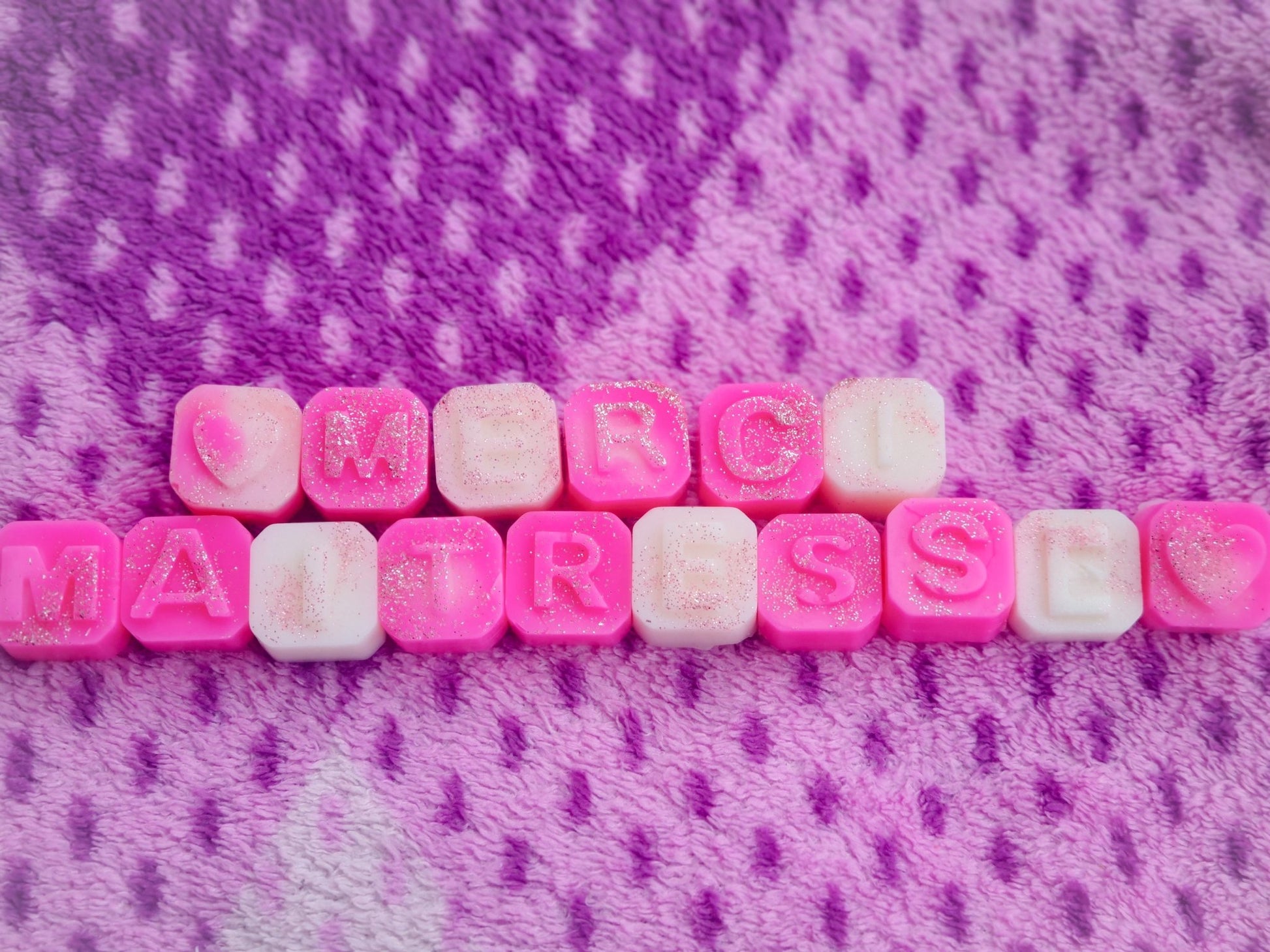 🌸 Fondants Parfumés Personnalisés avec Message – Cire Végétale Artisanale - Les Fondants d'Aliyah - Fondant parfumé