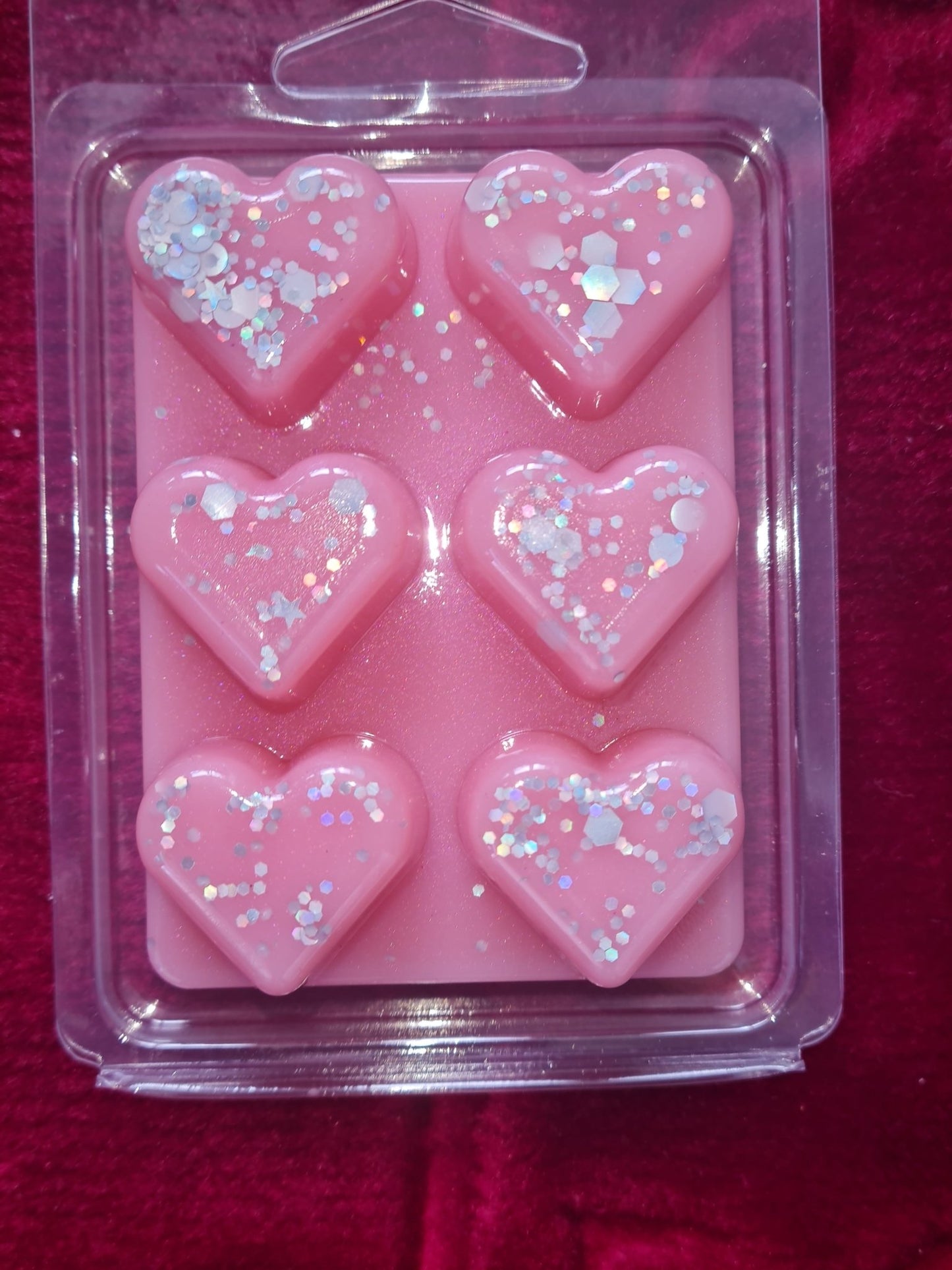 ❤️ Fondant Parfumé Clamshell - Snap Bar 6 Cœurs - Les Fondants d'Aliyah - Fondants parfumés