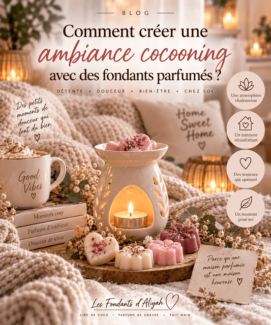 Comment créer une ambiance cocooning avec des fondants parfumés ? - Les Fondants d'Aliyah