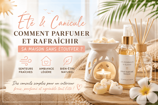Été & Canicule : Comment parfumer et rafraîchir sa maison sans étouffer ? - Les Fondants d'Aliyah