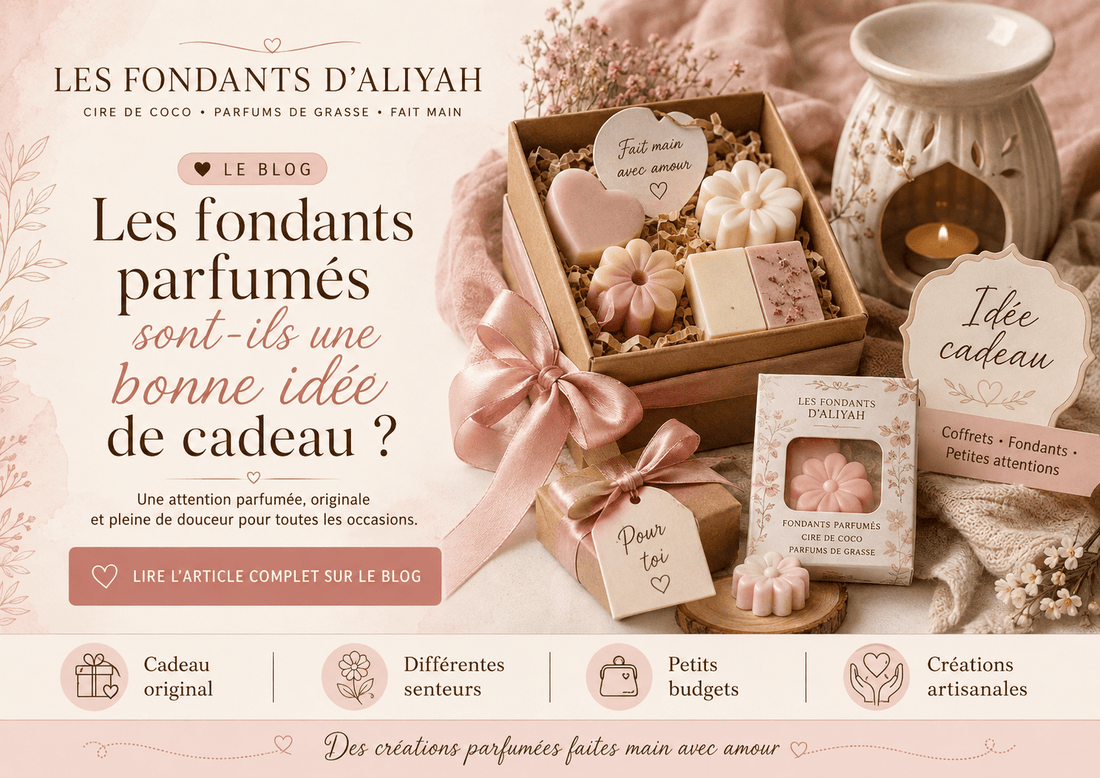 Les fondants parfumés sont-ils une bonne idée de cadeau ? - Les Fondants d'Aliyah