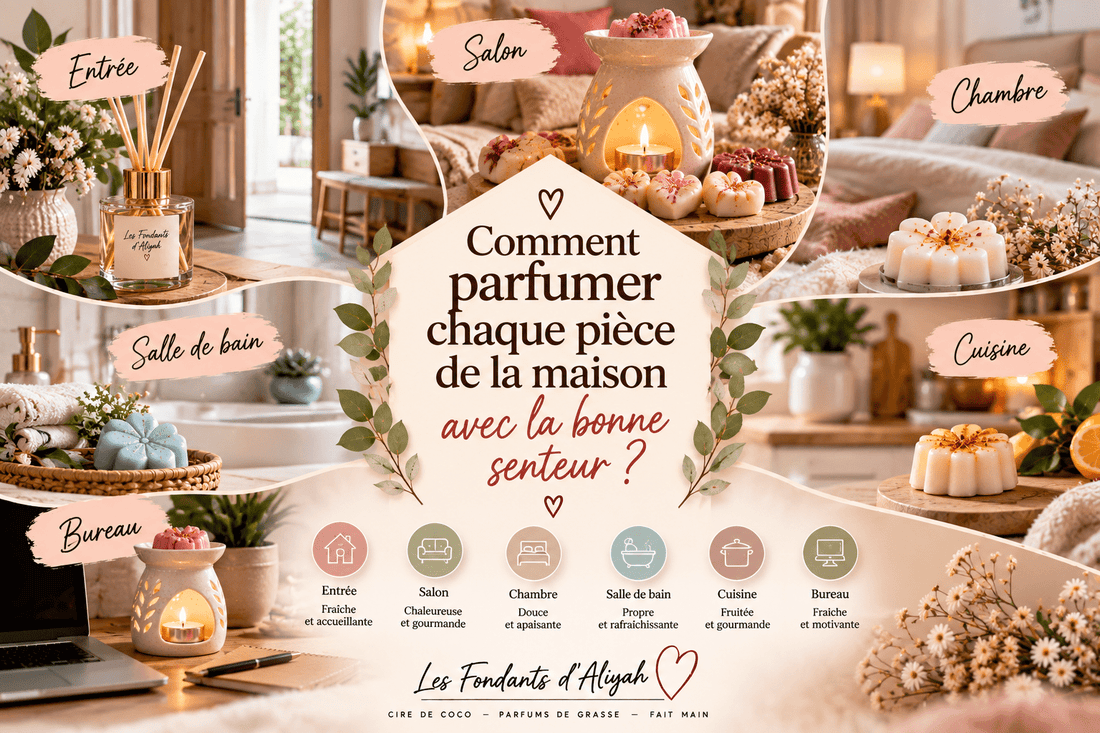 Comment parfumer chaque pièce de la maison avec la bonne senteur ? - Les Fondants d'Aliyah