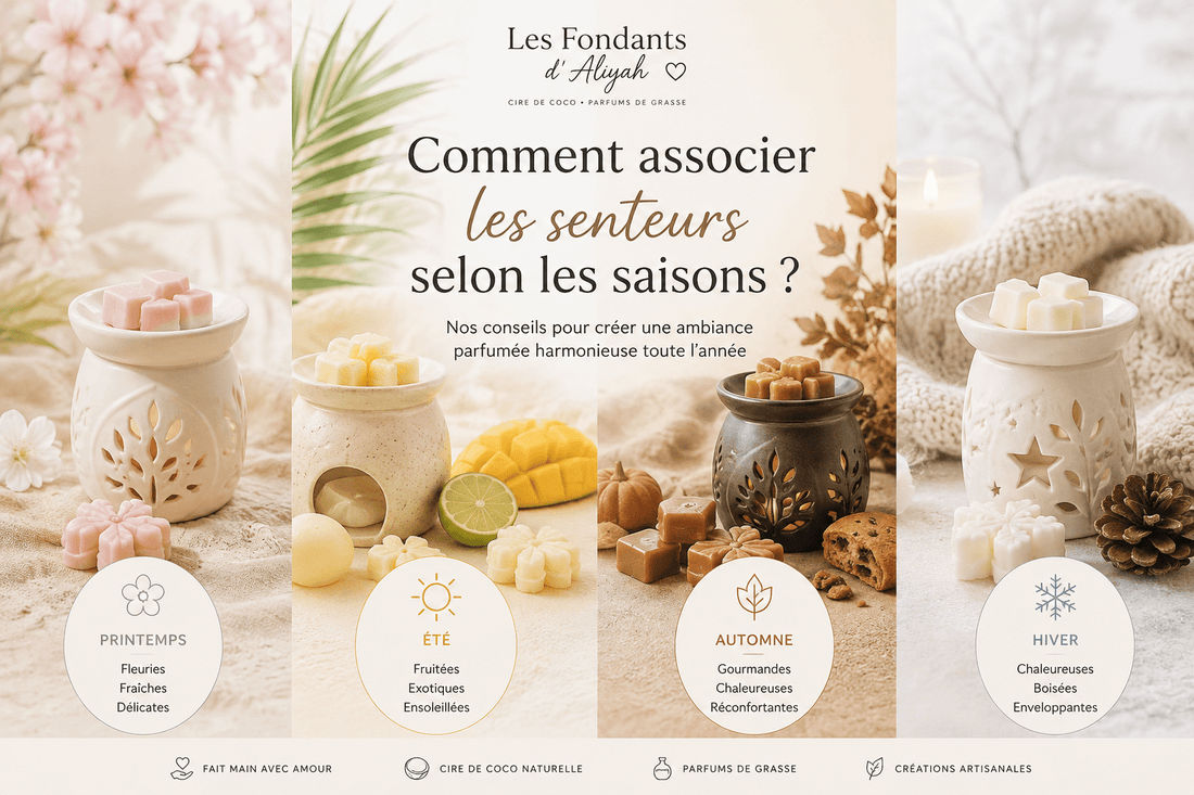 Comment associer les senteurs selon les saisons ? - Les Fondants d'Aliyah
