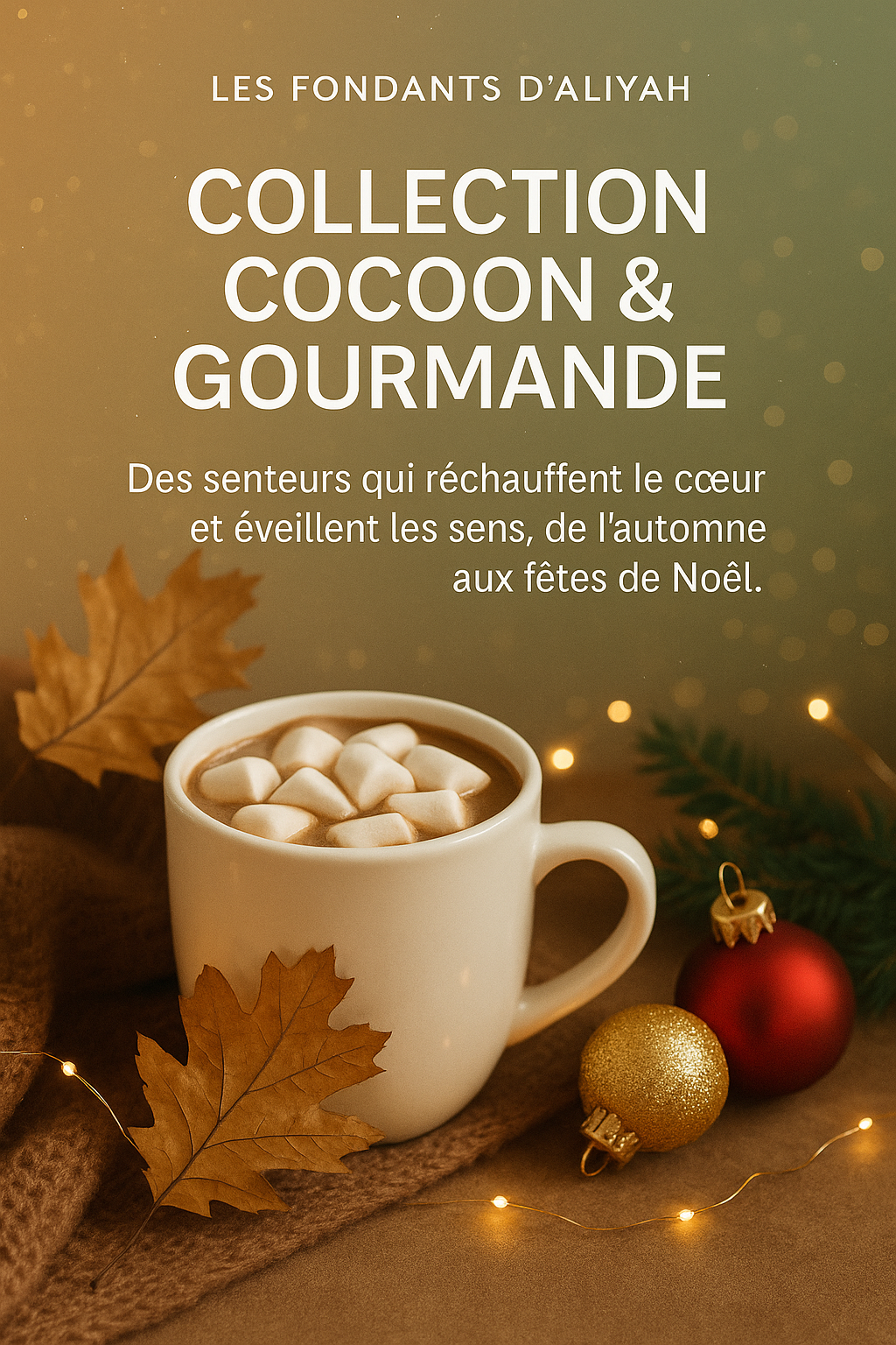 Collection Automne – Fondants & Bougies parfumées artisanales - Les Fondants d'Aliyah 