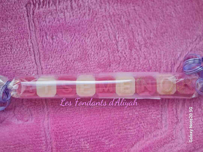 🌸 Fondants Parfumés Personnalisés avec Message – Cire Végétale Artisanale - Les Fondants d'Aliyah - Fondant parfumé