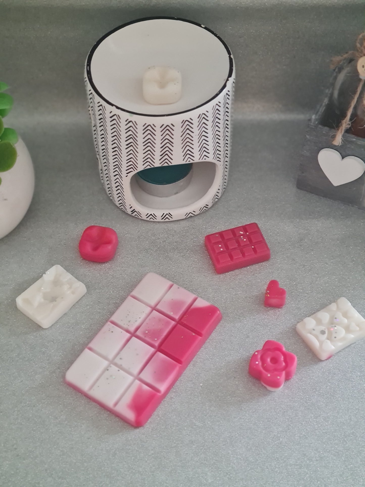Fondant perfume tablet with vegetable wax 27g