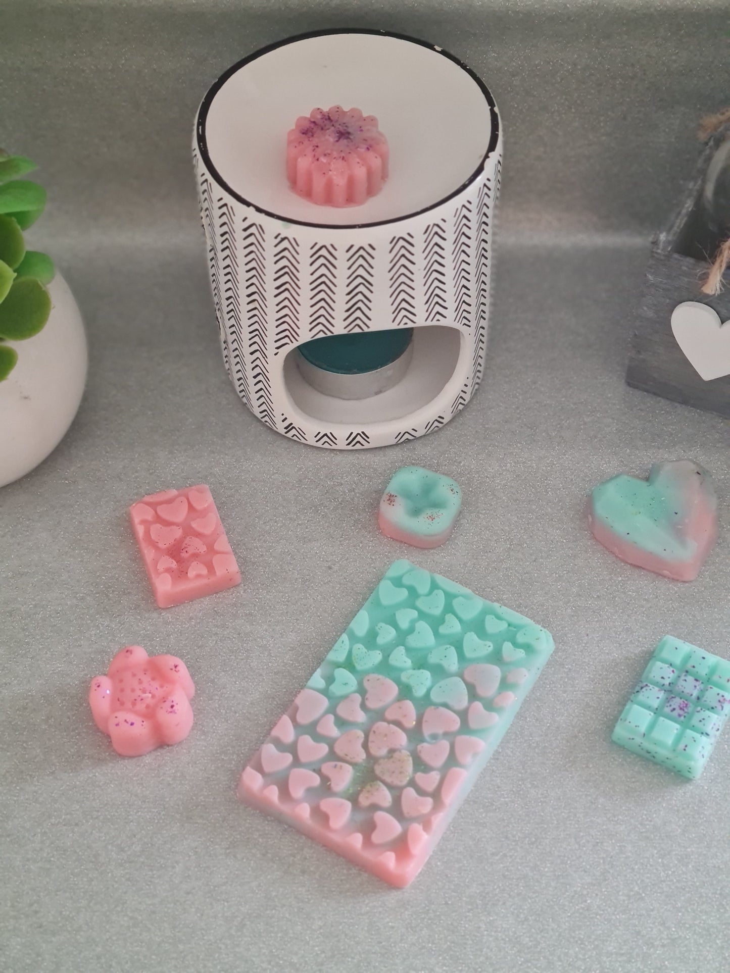 Fondant perfume tablet with vegetable wax 27g