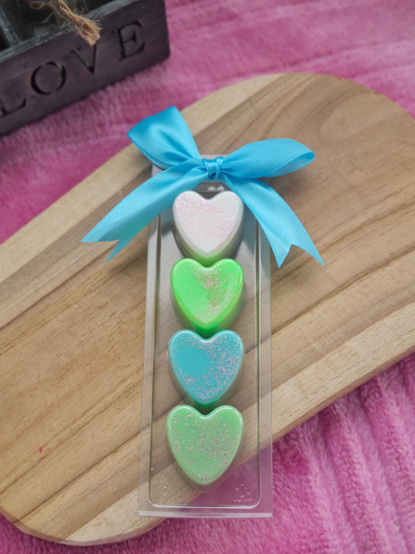 Fondant parfumé-Snap bar coeur