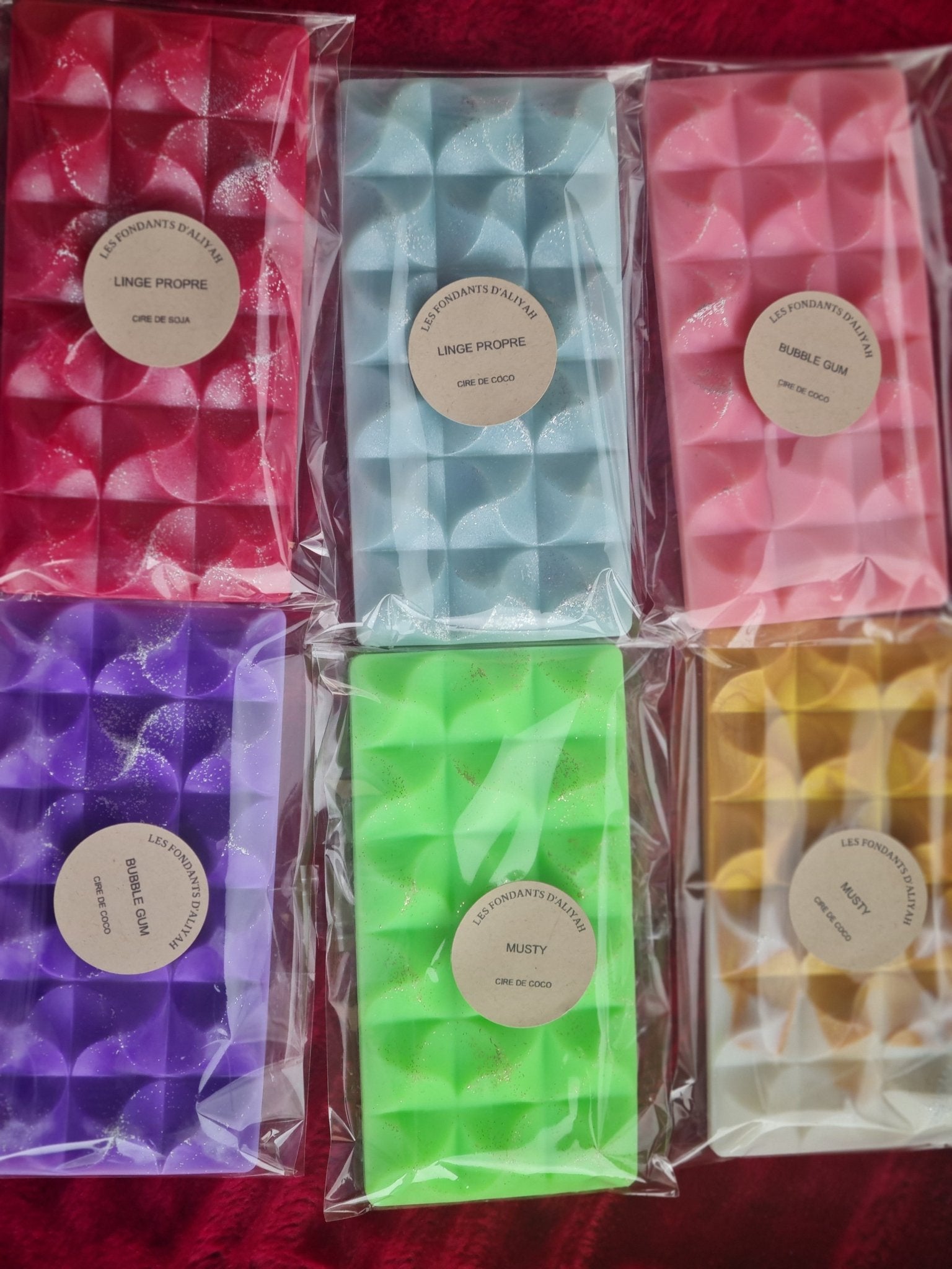 Fondant parfumé Nag Champa – Cire végétale artisanale – Encens indien apaisant - Les Fondants d'Aliyah - Fondants parfumés