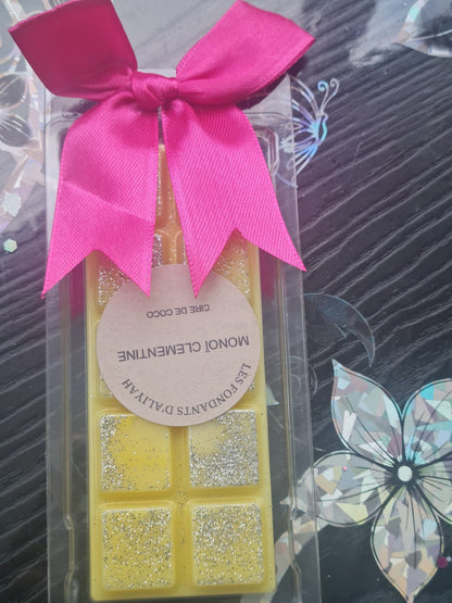 Fondant parfumé Snap bar Tablette carré - Les Fondants d'Aliyah - Fondant parfumé