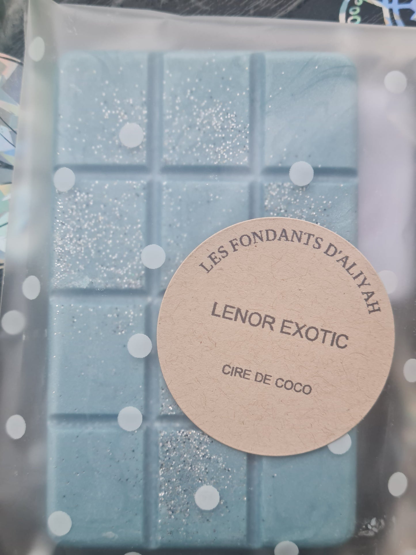 Fondant perfume tablet with vegetable wax 27g