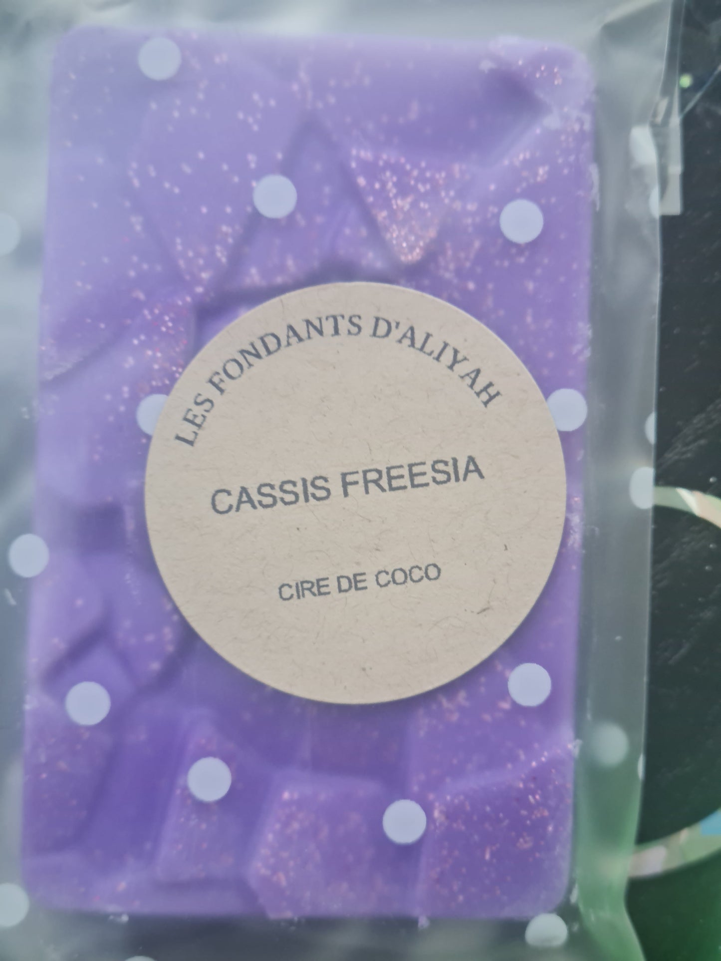 Fondant perfume tablet with vegetable wax 27g