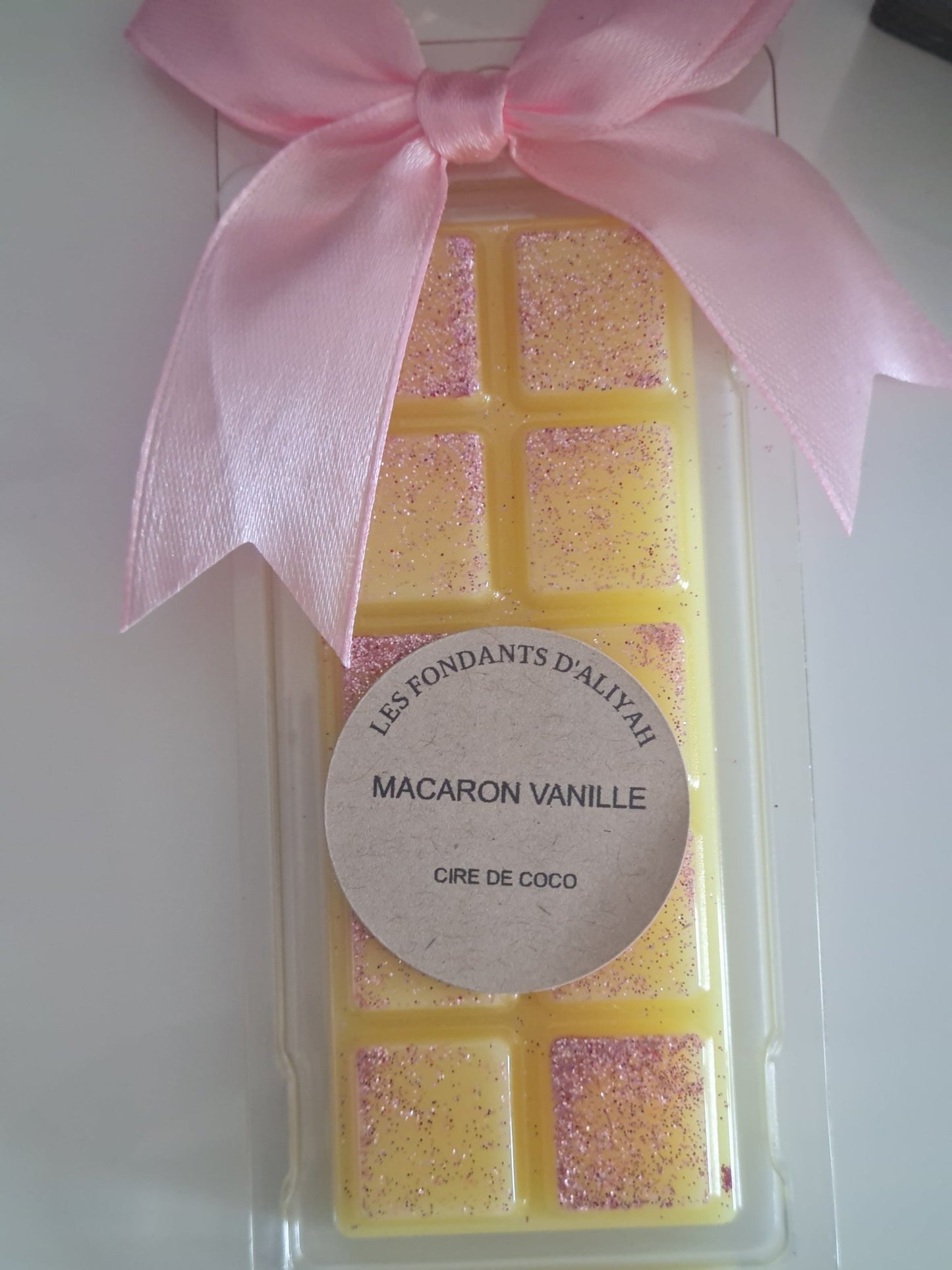 Fondant parfumé Snap bar Tablette carré - Les Fondants d'Aliyah - Fondant parfumé