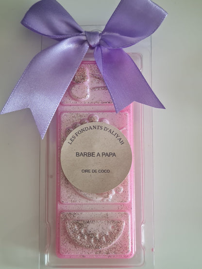Fondant parfumé Snap bar Tablette carré - Les Fondants d'Aliyah - Fondant parfumé
