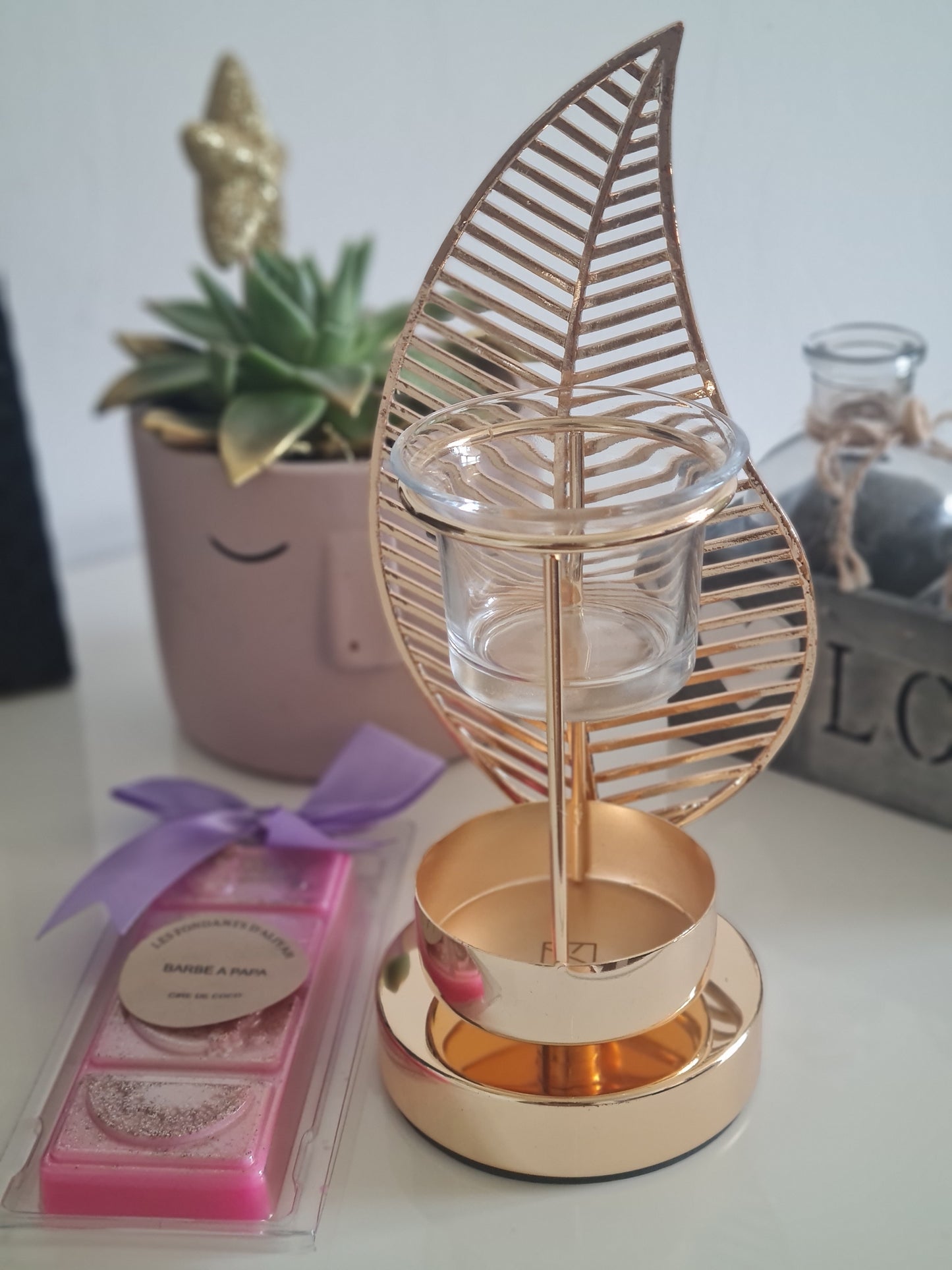 Brûleur parfum palme