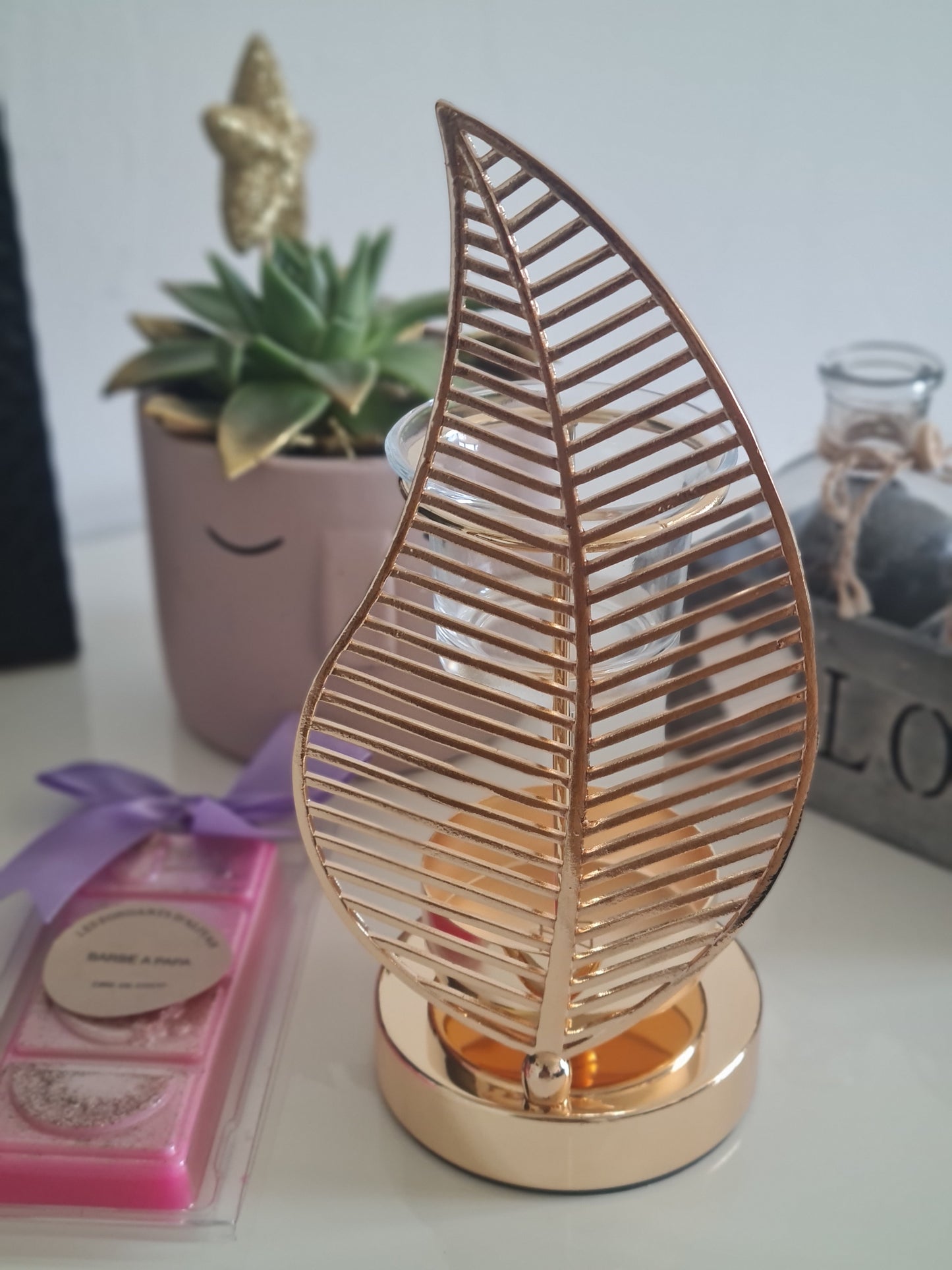 Brûleur parfum palme