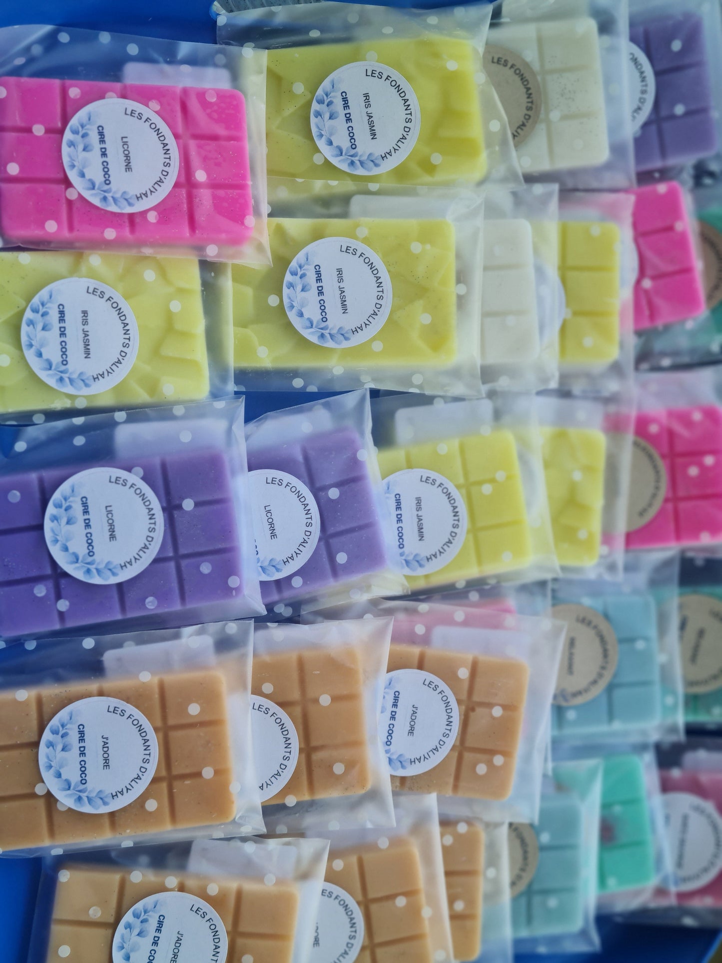 Fondant perfume tablet with vegetable wax 27g