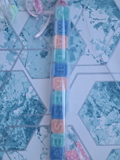 🌸 Fondants Parfumés Personnalisés avec Message – Cire Végétale Artisanale - Les Fondants d'Aliyah - Fondant parfumé