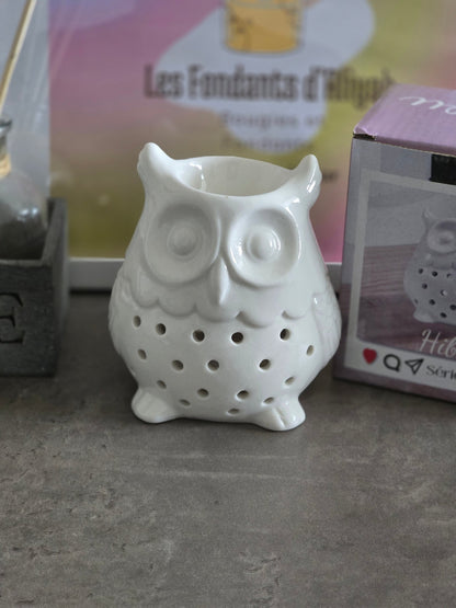Brûle parfum Hibou - Les Fondants d'Aliyah - bougie parfumée