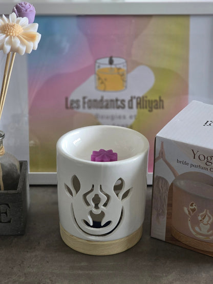 Brûle parfum yogi - Les Fondants d'Aliyah - bougie parfumée