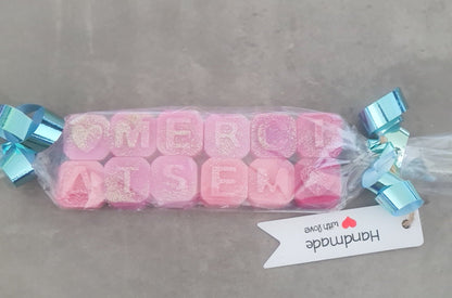 🌸 Fondants Parfumés Personnalisés avec Message – Cire Végétale Artisanale - Les Fondants d'Aliyah - Fondant parfumé