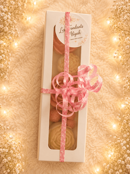 Coffret fondants parfumés fleurs – Cire de coco – Bouquet parfumé artisanal – Cadeau élégant – Fondants parfumés - Les Fondants d'Aliyah - Coffrets fondants parfumés