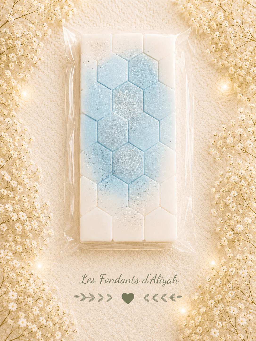 Fondant parfumé Air frais - Pureté et fraîcheur en cire végétale artisanale - Les Fondants d'Aliyah - Fondant parfumé