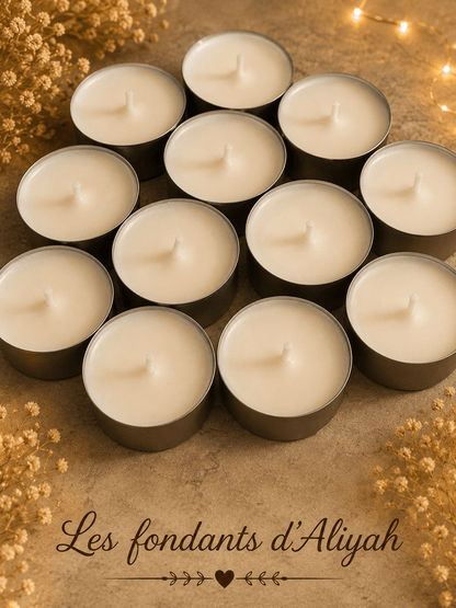 💖Bougies chauffe - plats - Cire végétale artisanale - Les Fondants d'Aliyah - Bougie parfumée