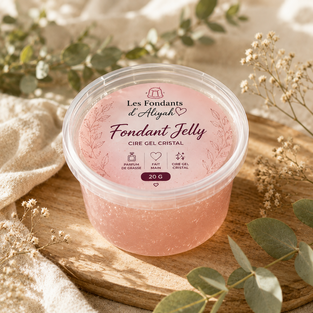 Fondant Jelly – Cire Gel Cristal 20 g