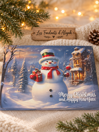 Calendrier de l’Avent parfumé – Fondants de Noël faits main | Les Fondants d’Aliyah