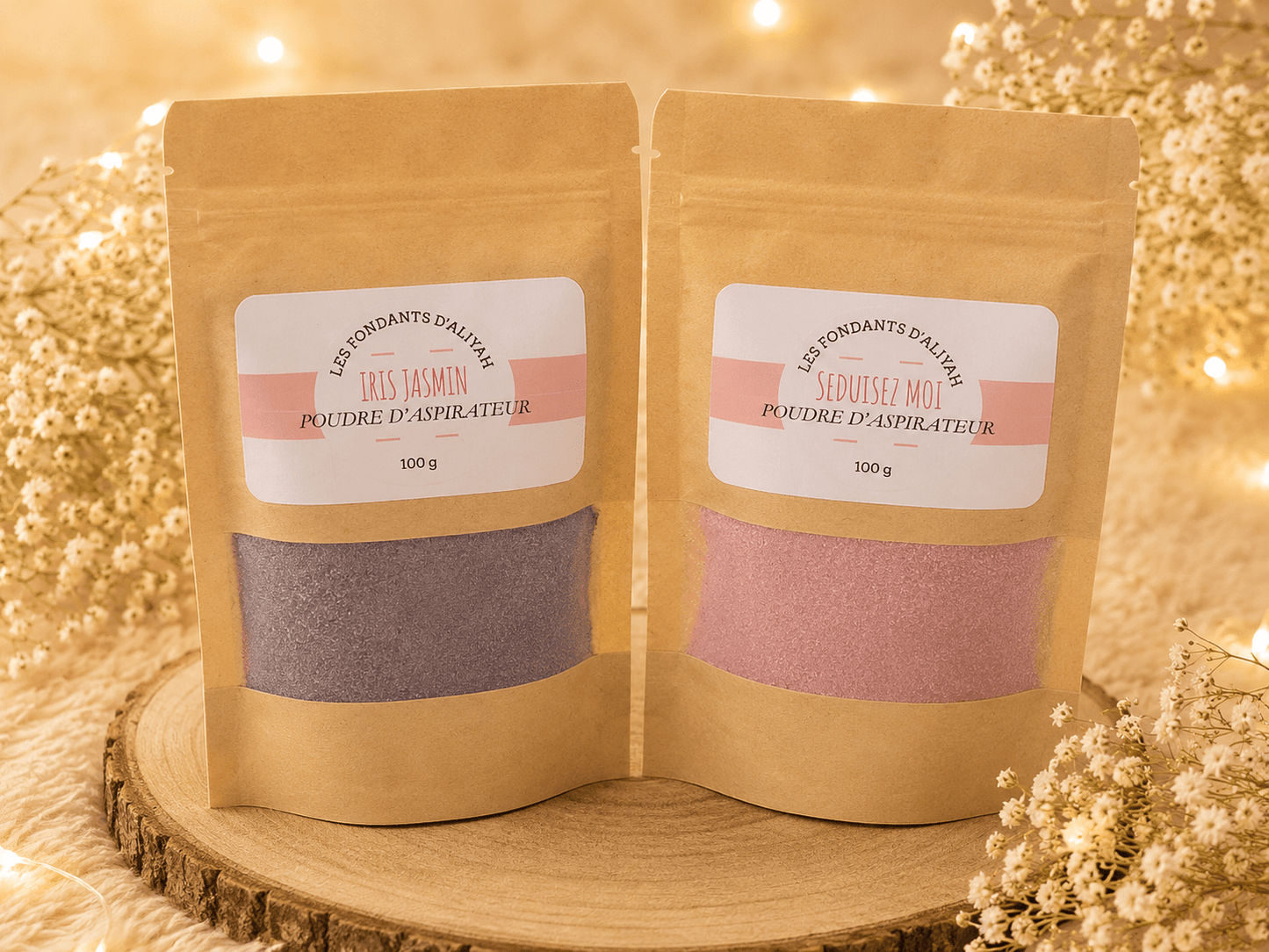 💖 Poudre d'Aspirateur Parfumée – Les Fondants d’Aliyah - Les Fondants d'Aliyah - 