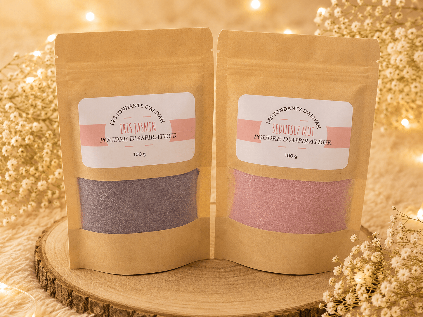 💖 Poudre d'Aspirateur Parfumée – Les Fondants d’Aliyah - Les Fondants d'Aliyah - 
