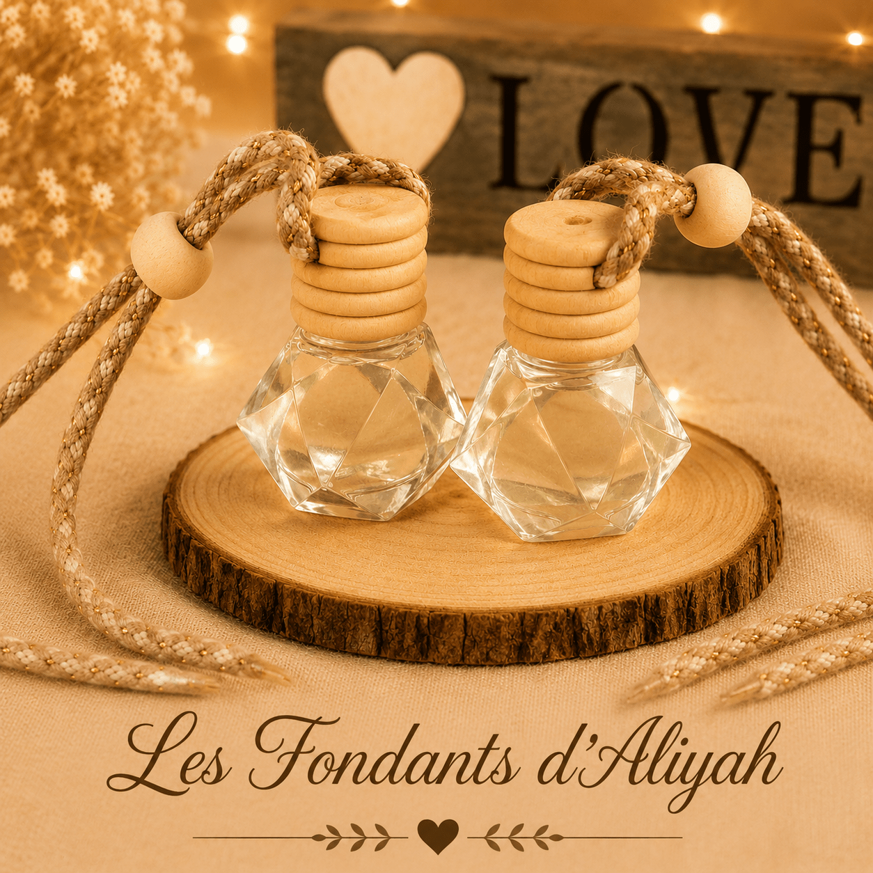 🚗 Diffuseur de Parfum pour Voiture – Les Fondants d’Aliyah - Les Fondants d'Aliyah - Diffuseur voiture