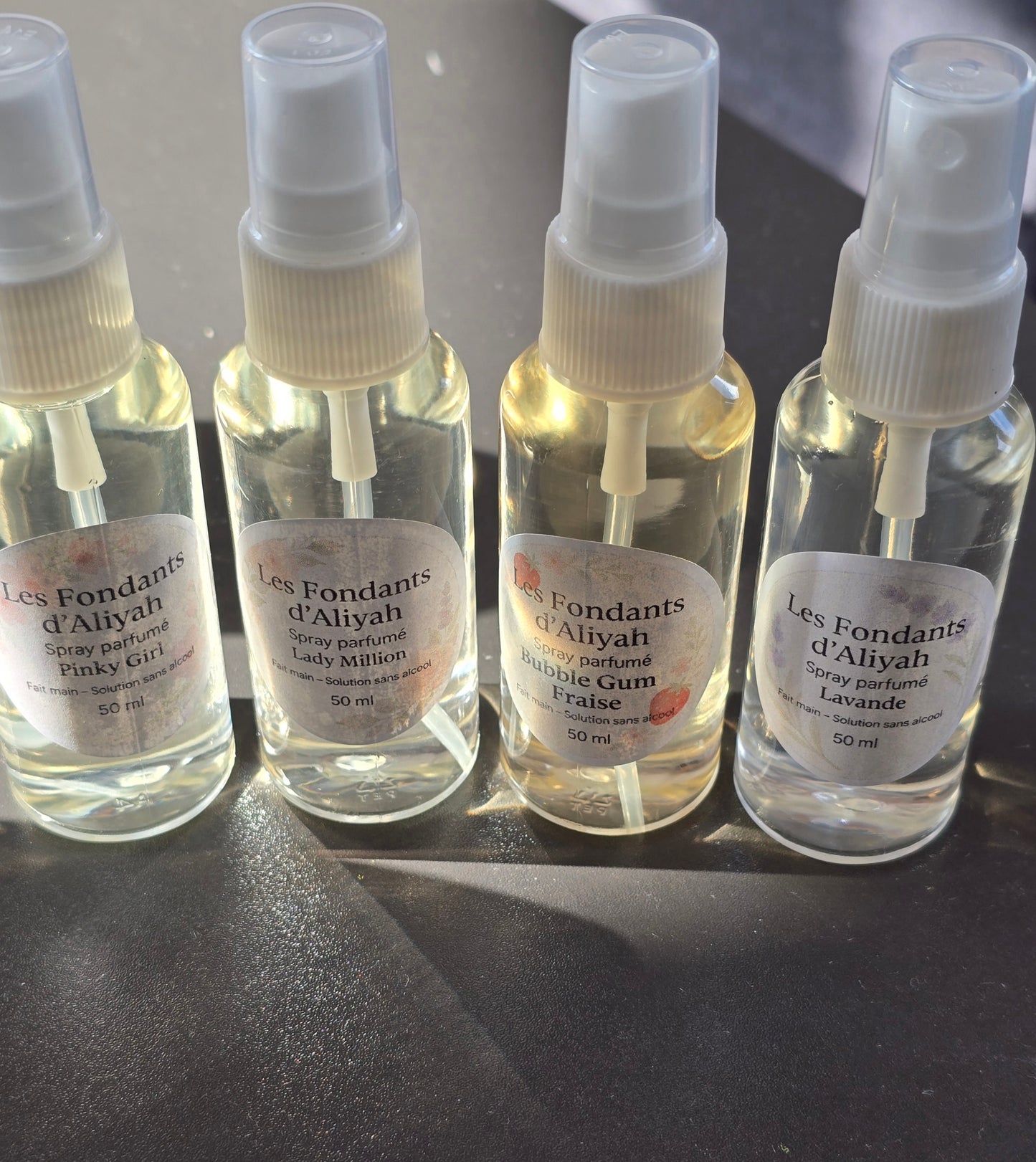 Spray parfumé - Solution sans alcool
